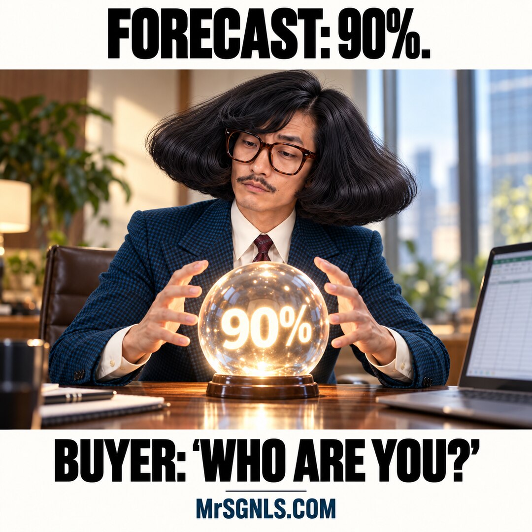 MrSignals with a crystal ball: Forecast 90%. Buyer: Who are you?